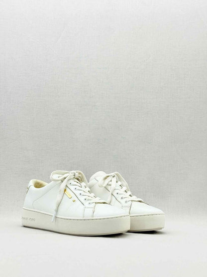 Pre - loved MICHAEL KORS Poppy White Size EU 38 Sneakers at Reems Closet