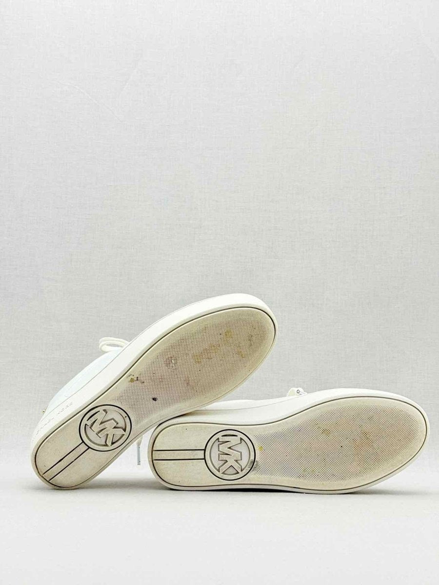 Pre - loved MICHAEL KORS Poppy White Size EU 38 Sneakers at Reems Closet