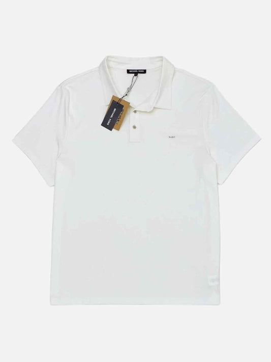 Pre-loved MICHAEL KORS White Polo Shirt from Reems Closet