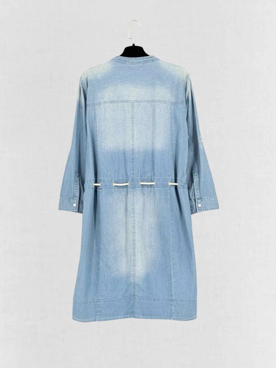 Pre - loved MICHAEL MICHAEL KORS Blue Size Large Knee Length Dress at Reems Closet