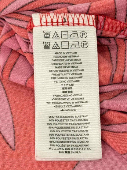 Pre-loved MICHAEL MICHAEL KORS Pink & Red Size XLarge Short Dress at Reems Closet
