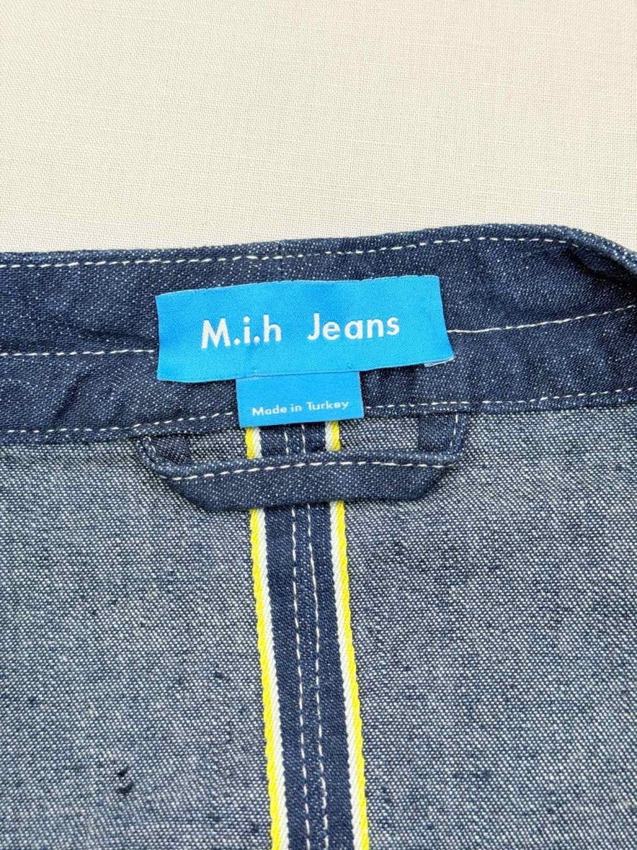 Pre-loved MIH JEANS Kimono Blue Size Medium Top at Reems Closet