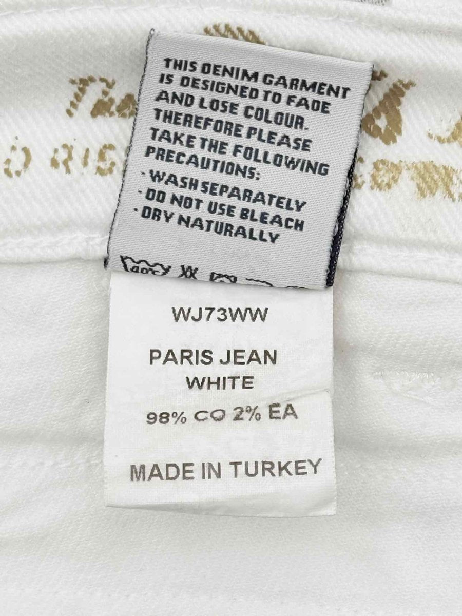Pre - loved MIH JEANS Paris Jean White Size 25 Jeans at Reems Closet
