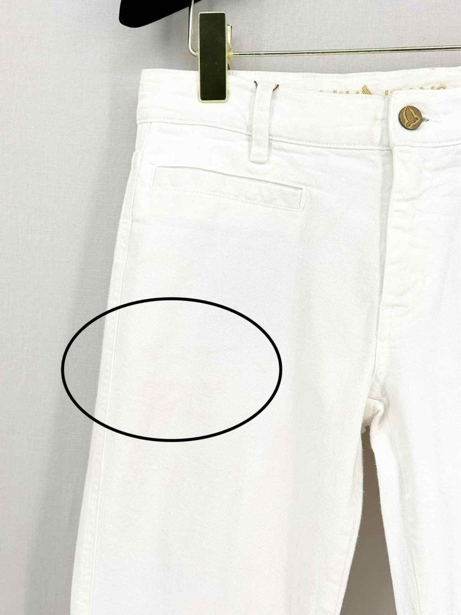 Pre - loved MIH JEANS Paris Jean White Size 25 Jeans at Reems Closet