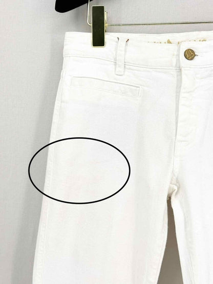 Pre - loved MIH JEANS Paris Jean White Size 25 Jeans at Reems Closet