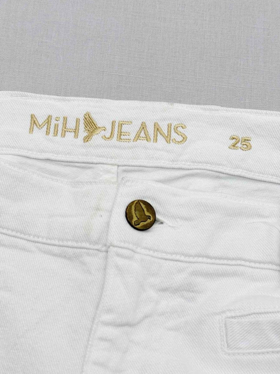 Pre - loved MIH JEANS Paris Jean White Size 25 Jeans at Reems Closet