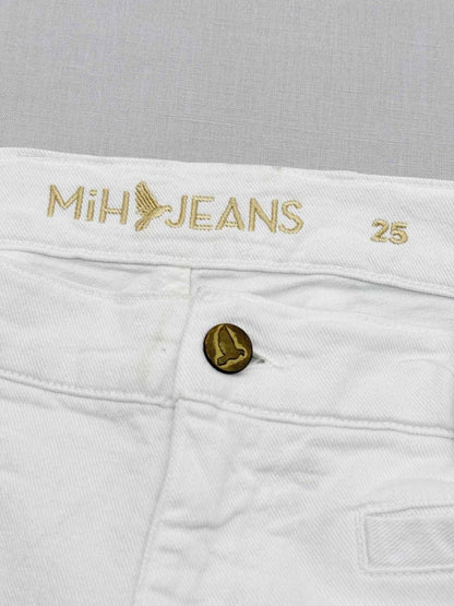 Pre - loved MIH JEANS Paris Jean White Size 25 Jeans at Reems Closet