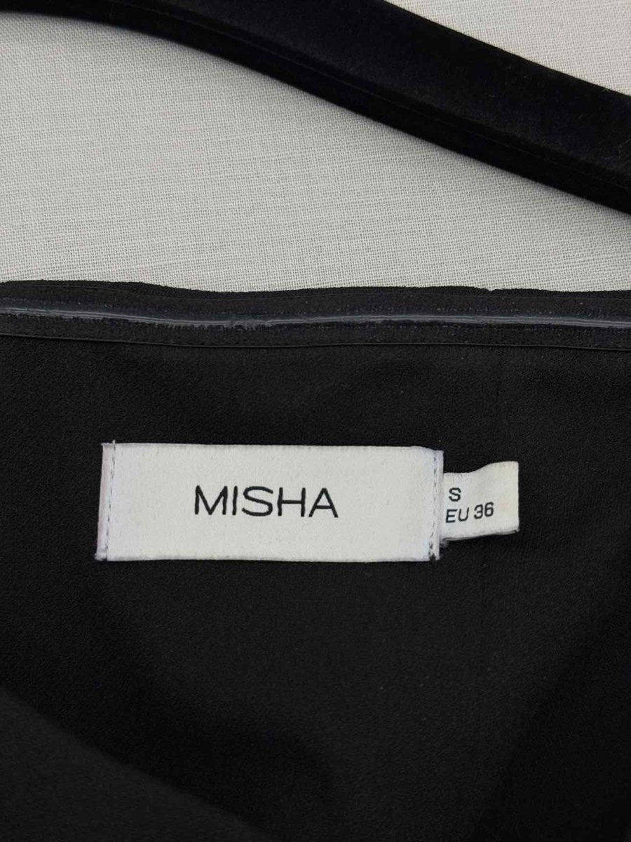Pre-loved MISHA Black Size Small Jumpsuit at Reems Closet