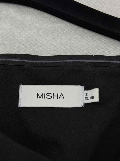 Pre-loved MISHA Black Size Small Jumpsuit at Reems Closet