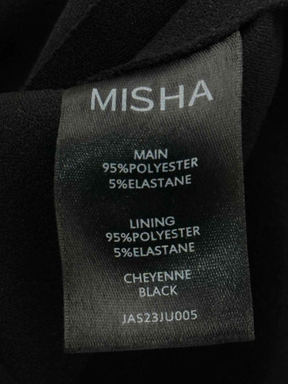 Pre-loved MISHA Black Size Small Jumpsuit at Reems Closet