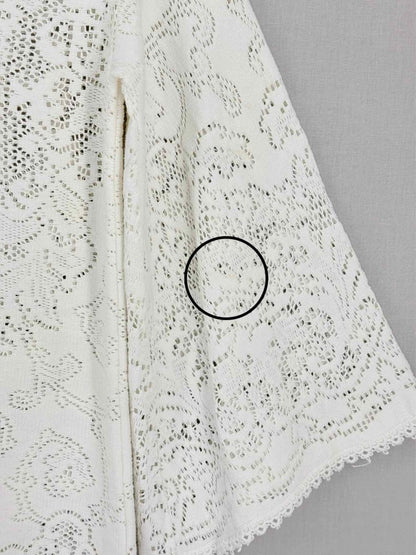 Pre-loved MISS JUNE White Size Small Coverup at Reems Closet