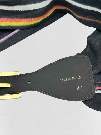 Pre - loved MISSONI Black Multicolor Belt at Reems Closet