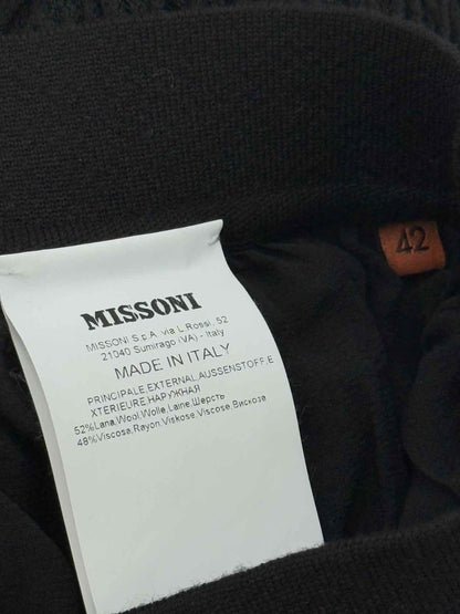 Pre - loved MISSONI Black Size US 6 Pants at Reems Closet