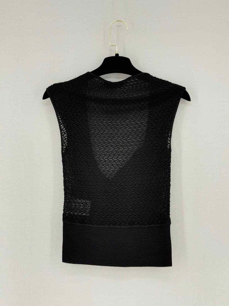 Pre - loved MISSONI Black Size US 6 Top at Reems Closet