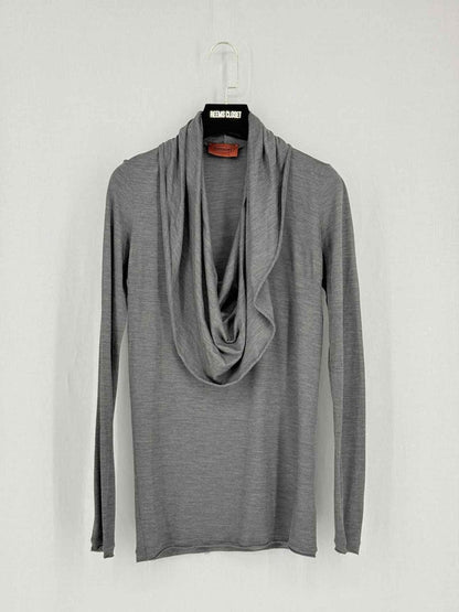 Pre-loved MISSONI Grey Size US 2 Top at Reems Closet