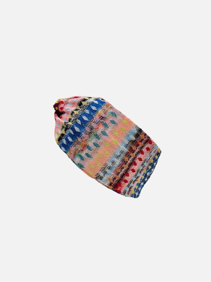 Pre - loved MISSONI MARE Pink Multicolor Headband at Reems Closet