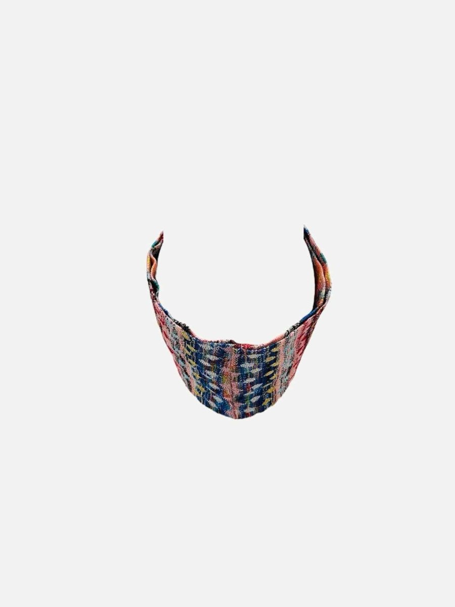 Pre - loved MISSONI MARE Pink Multicolor Headband at Reems Closet