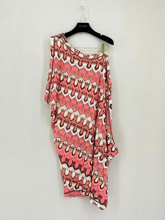 Pre-loved MISSONI MARE Pink Multicolor Size Large Coverup at Reems Closet