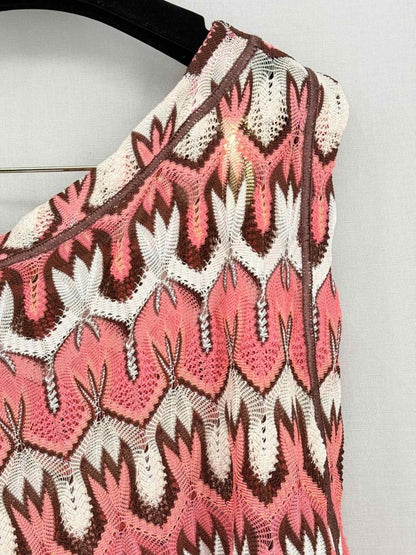 Pre-loved MISSONI MARE Pink Multicolor Size Large Coverup at Reems Closet