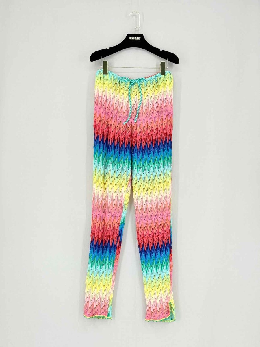 Pre - loved MISSONI MARE Pink Multicolor Size US 8 Pants at Reems Closet