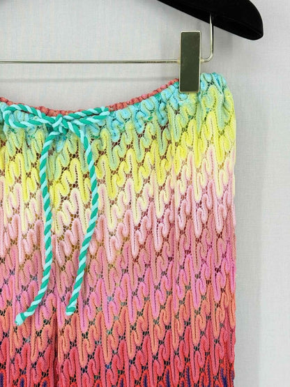 Pre - loved MISSONI MARE Pink Multicolor Size US 8 Pants at Reems Closet