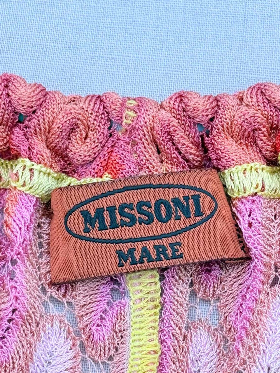 Pre - loved MISSONI MARE Pink Multicolor Size US 8 Pants at Reems Closet