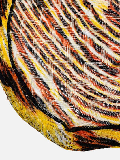 Pre - loved MISSONI MARE Yellow & Black Size US 4 Coverup at Reems Closet