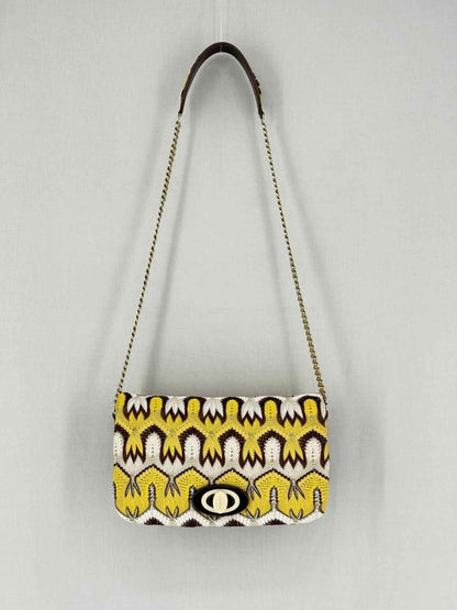 Pre - loved MISSONI Tricolor Shoulder Bag at Reems Closet