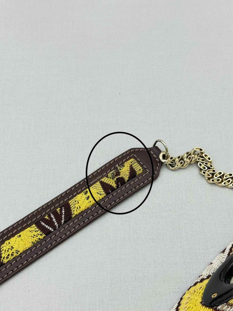 Pre - loved MISSONI Tricolor Shoulder Bag at Reems Closet