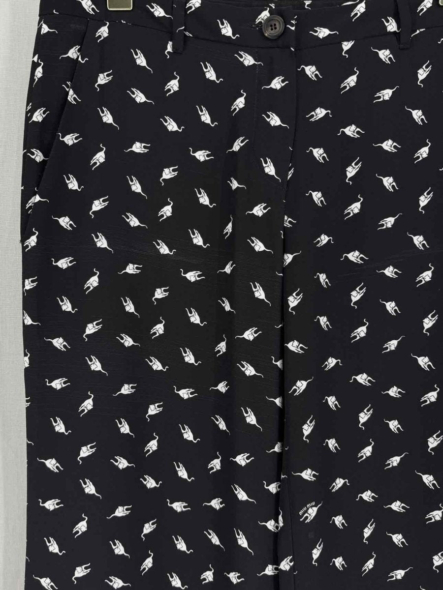 Pre-loved MIU MIU 2016 Black & White Size US 10/4 Outfit Set at Reems Closet