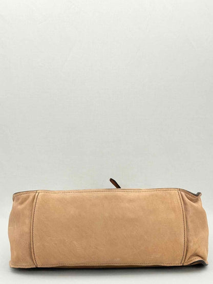 Pre - loved MIU MIU Beige Top Handle at Reems Closet