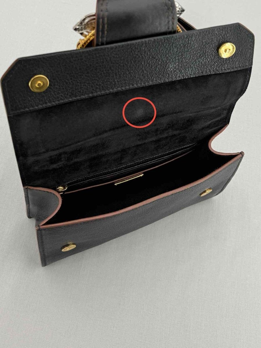 Pre - loved MIU MIU Black Crossbody at Reems Closet