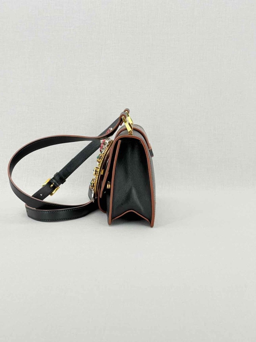 Pre - loved MIU MIU Black Crossbody at Reems Closet