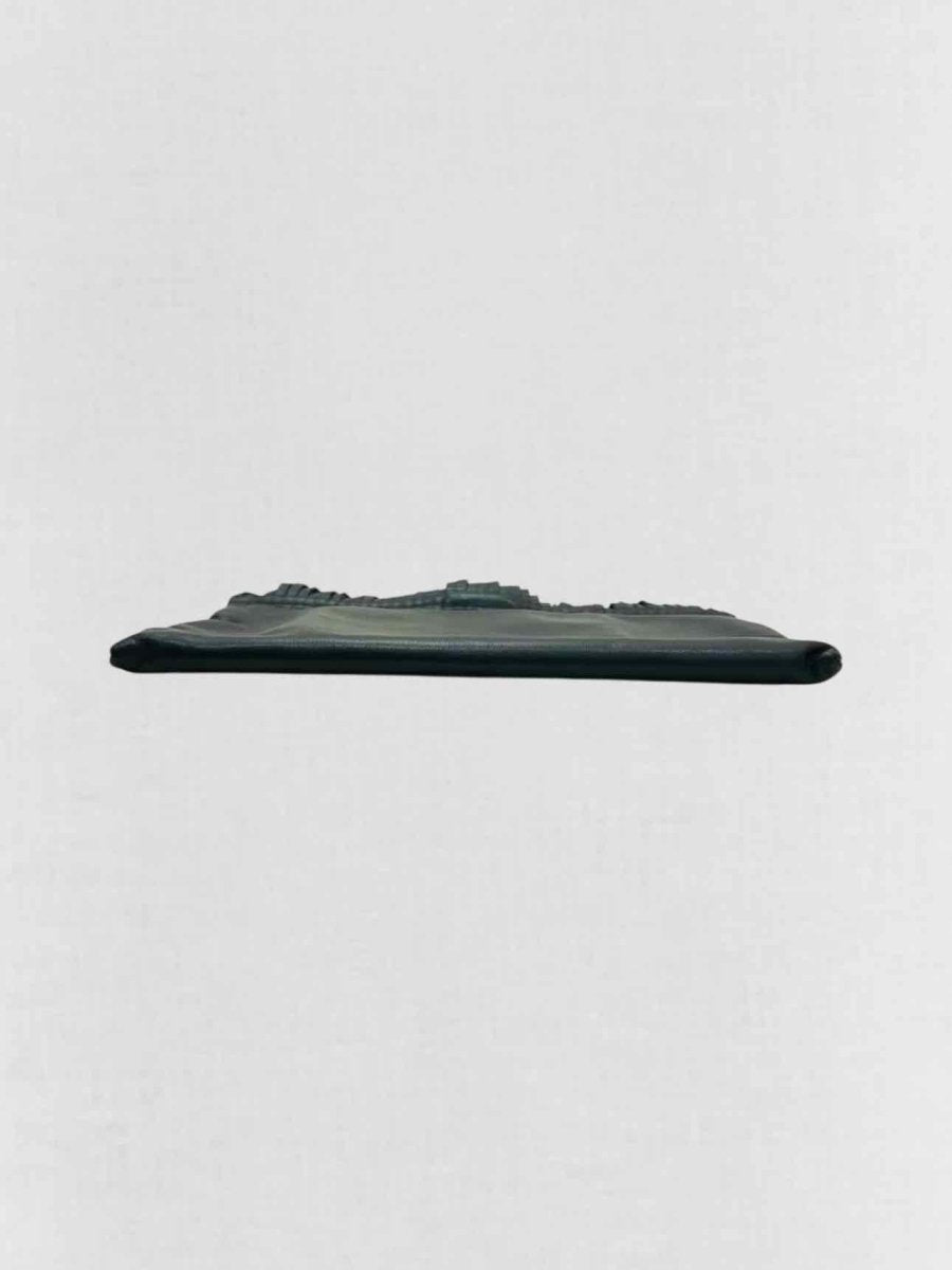 Pre - loved MIU MIU Black Fringed Shoulder Bag at Reems Closet