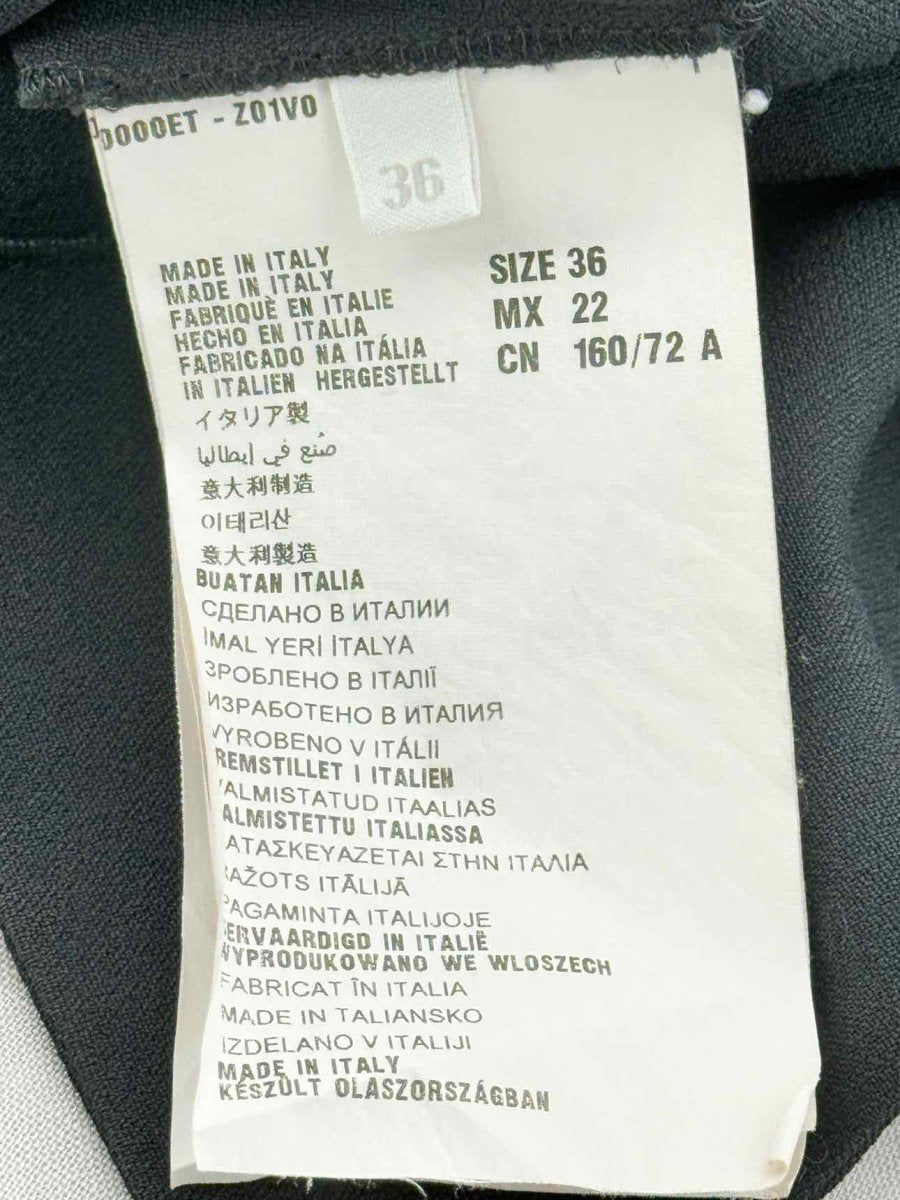 Pre - loved MIU MIU Black Size US 0 Blouse at Reems Closet