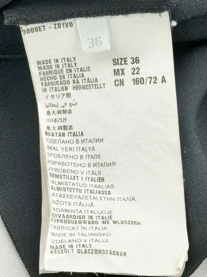 Pre - loved MIU MIU Black Size US 0 Blouse at Reems Closet