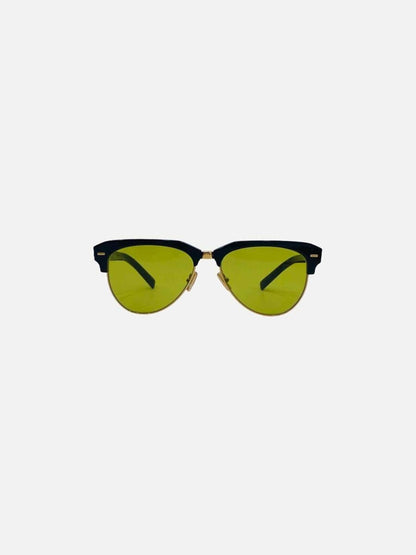 Pre - loved MIU MIU Black Sunglasses at Reems Closet