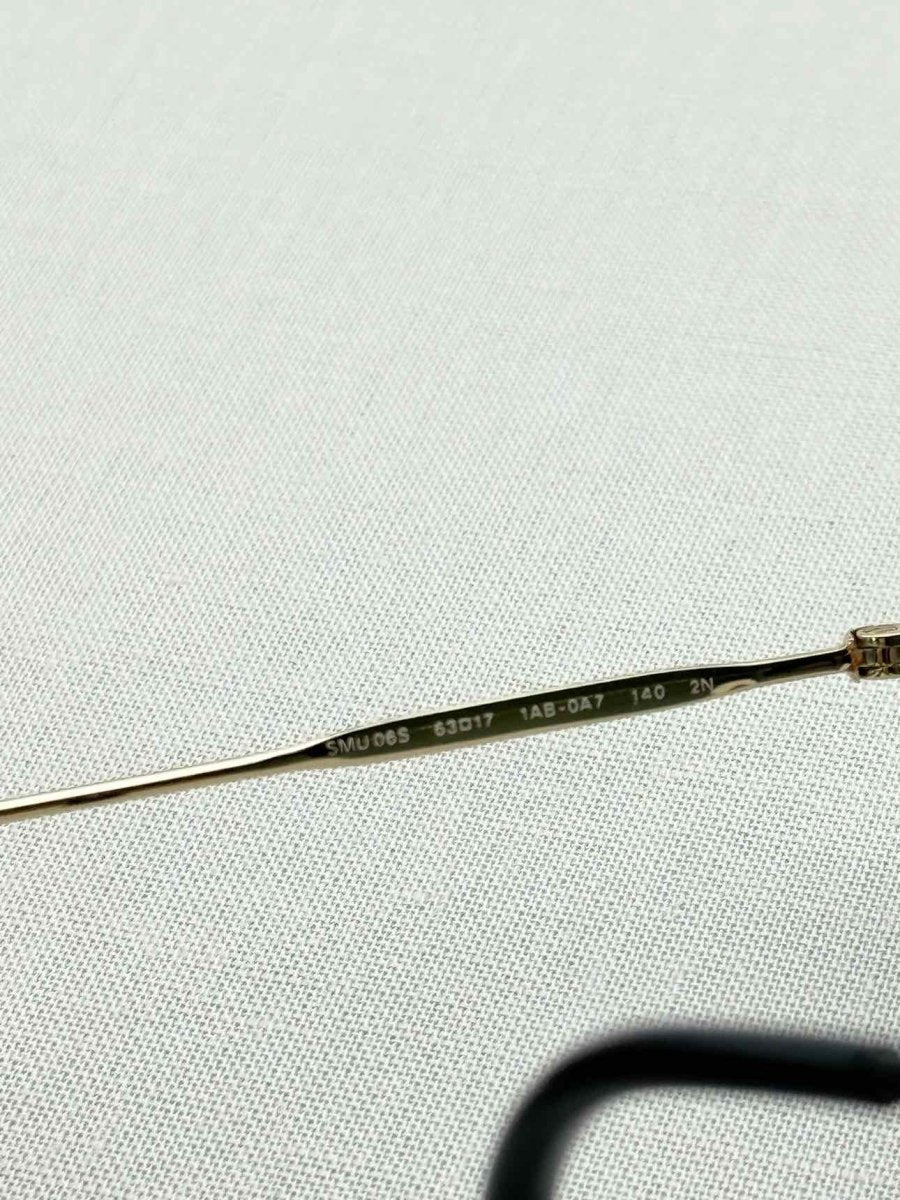 Pre - loved MIU MIU Black Sunglasses at Reems Closet