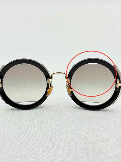 Pre - loved MIU MIU Black Sunglasses at Reems Closet