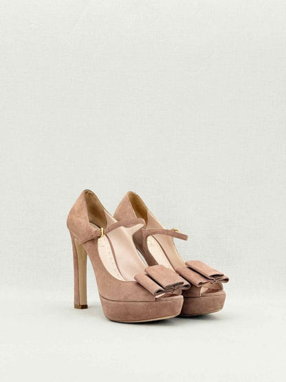 Pre - loved MIU MIU Brown Size EU 37.5 Pumps at Reems Closet