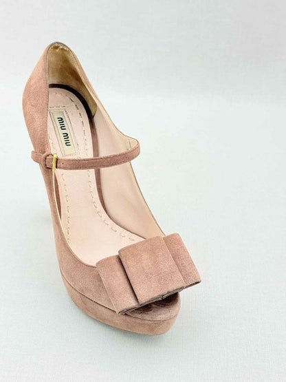 Pre - loved MIU MIU Brown Size EU 37.5 Pumps at Reems Closet