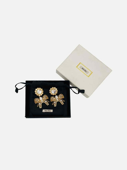 Pre - loved MIU MIU Fashion Earring at Reems Closet