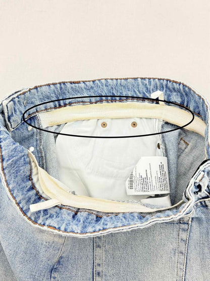 Pre - loved MIU MIU Washed Denim Size 25 Jeans at Reems Closet