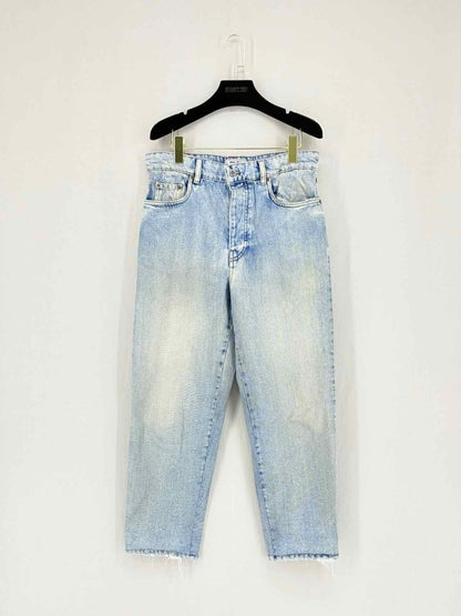 Pre - loved MIU MIU Washed Denim Size 25 Jeans at Reems Closet
