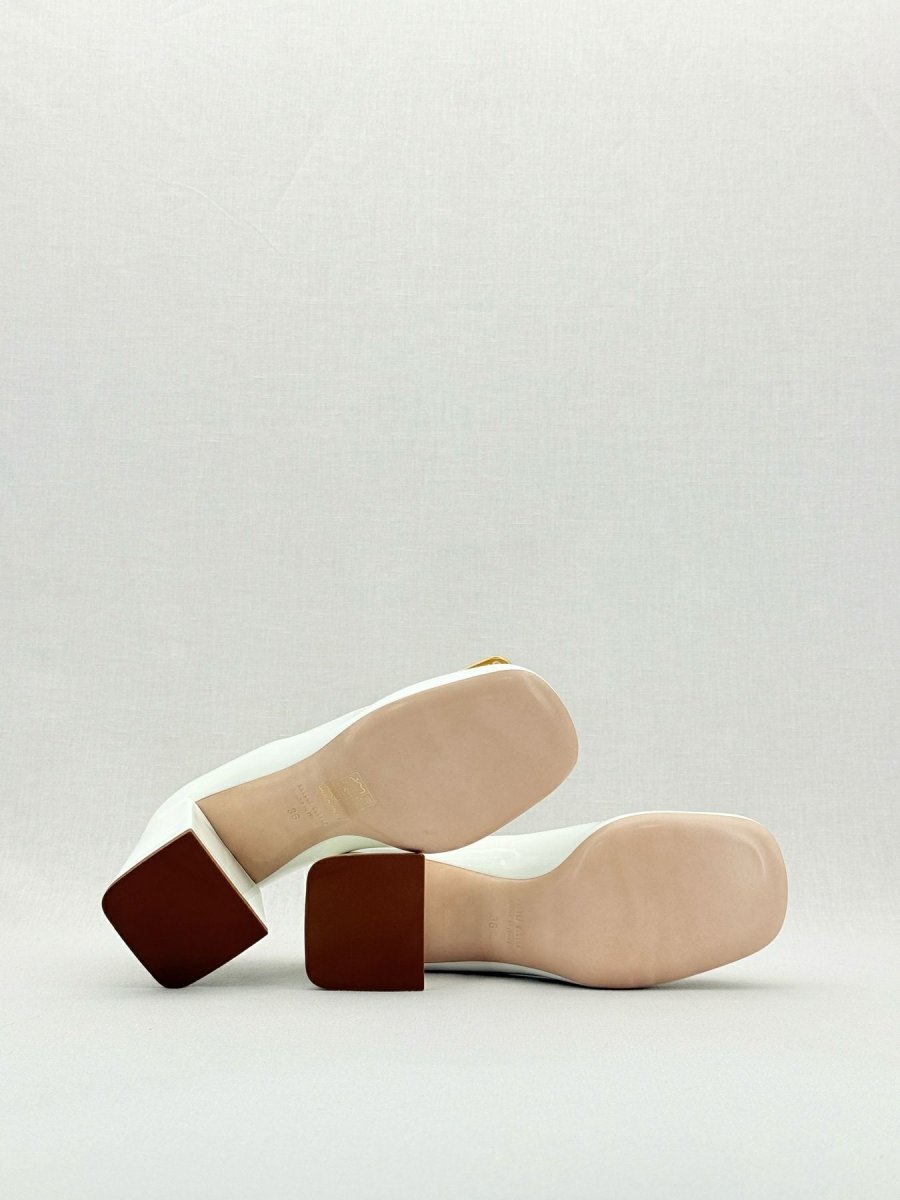 Pre - loved MIU MIU White Size EU 36 Pumps at Reems Closet