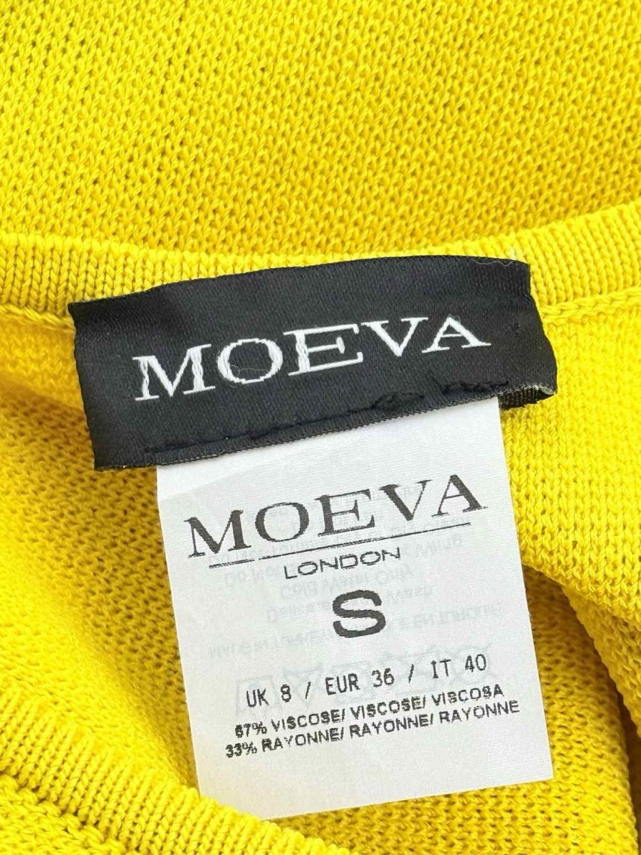 Pre - loved MOEVA Yellow Size Small Long Dress at Reems Closet