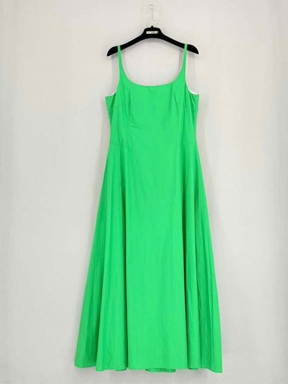 Pre - loved MOLLY GODDARD Green Size US 10 Midi Dress at Reems Closet