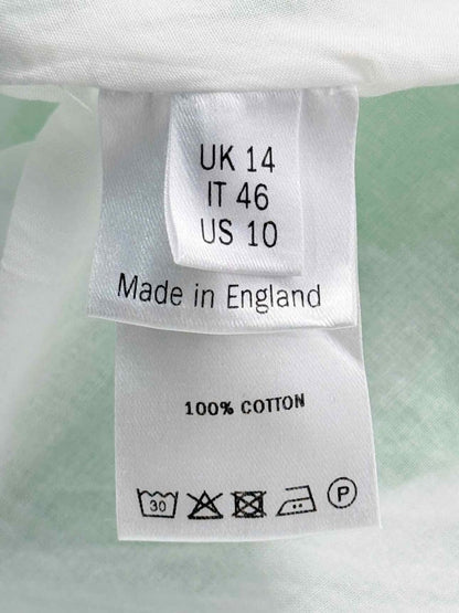 Pre - loved MOLLY GODDARD Green Size US 10 Midi Dress at Reems Closet