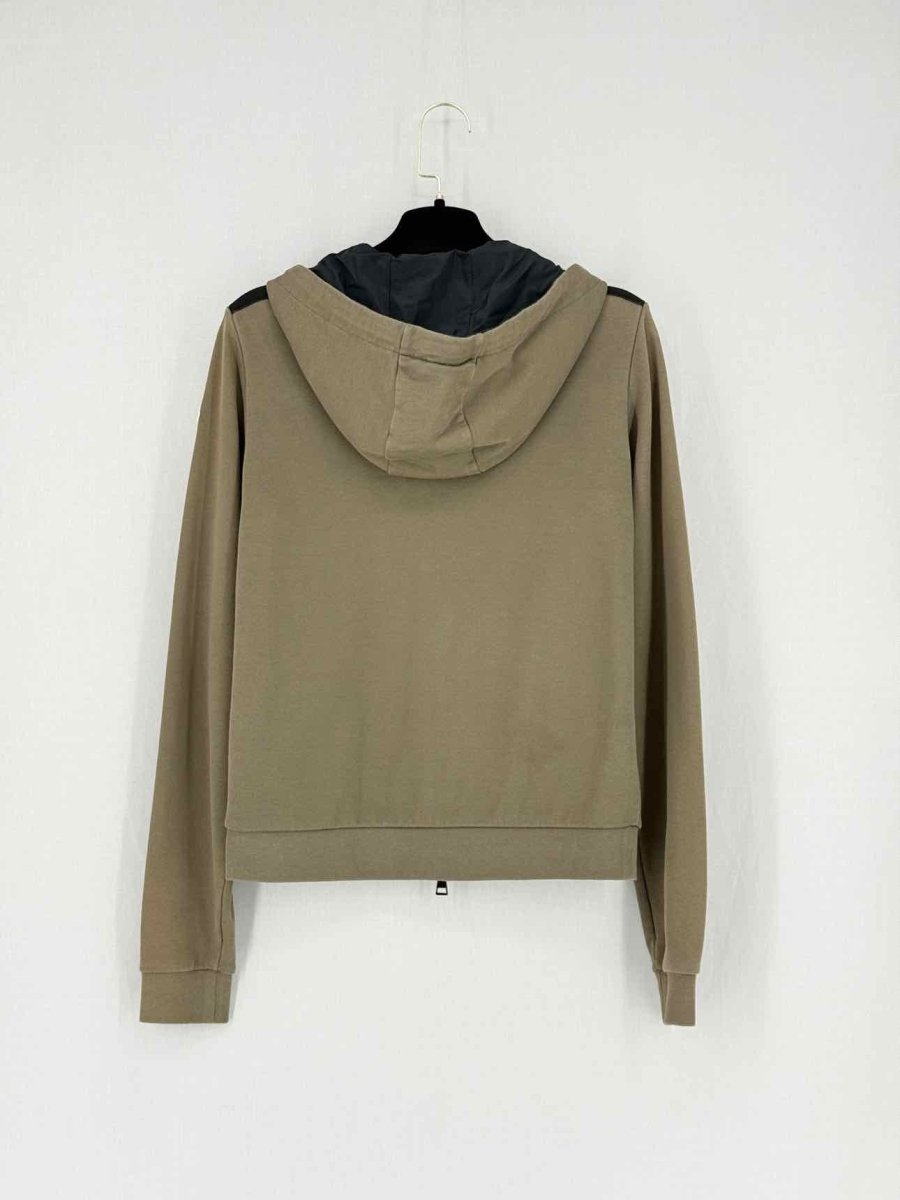 Pre - loved MONCLER Apres - Ski Khaki Size Small Jacket at Reems Closet