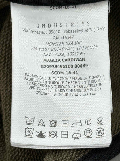 Pre - loved MONCLER Apres - Ski Khaki Size Small Jacket at Reems Closet